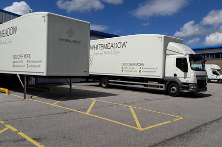 Whitemeadows van and chassis.